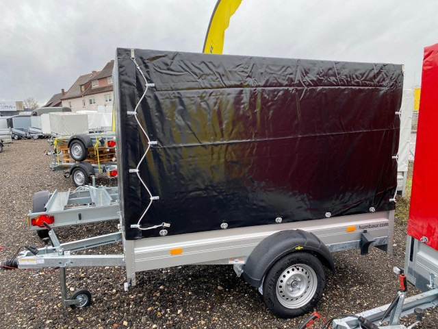 Humbaur HA 132513 mit KV, Hochplane 160 cm, 100 km/h 1300 kg, 2510 x 1310 x 350mm - Rimorchio per auto: foto 3 Humbaur HA 132513 mit KV, Hochplane 160 cm, 100 km/h 1300 kg, 2510 x 1310 x 350mm - Rimorchio per auto: foto 3