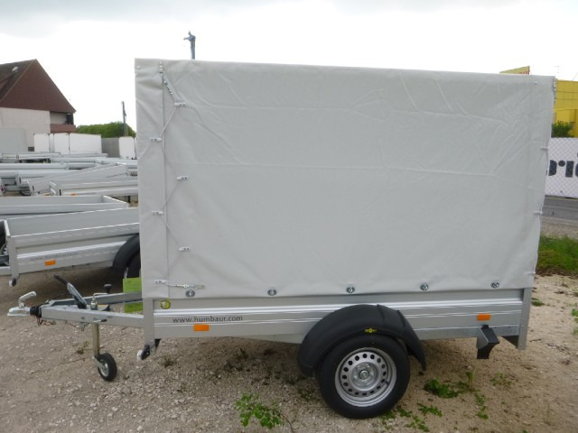 Humbaur HA 132513 mit KV, Hochplane 160 cm, 1300 kg, 2510 x 1310 x 350mm - Rimorchio per auto: foto 2 Humbaur HA 132513 mit KV, Hochplane 160 cm, 1300 kg, 2510 x 1310 x 350mm - Rimorchio per auto: foto 2