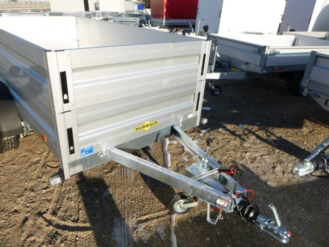 Humbaur HA 132513 mit KV und Bordwandaufsatz, 100 km/h 1300 kg, 2510 x 1310 x 350mm - Rimorchio per auto: foto 2 Humbaur HA 132513 mit KV und Bordwandaufsatz, 100 km/h 1300 kg, 2510 x 1310 x 350mm - Rimorchio per auto: foto 2