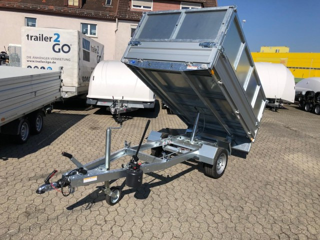 Humbaur HUK 182715 Heckkipper Blechaufsatz 1,8 t. 2680 x 1500 x 300mm - Rimorchio ribaltabile: foto 5 Humbaur HUK 182715 Heckkipper Blechaufsatz 1,8 t. 2680 x 1500 x 300mm - Rimorchio ribaltabile: foto 5