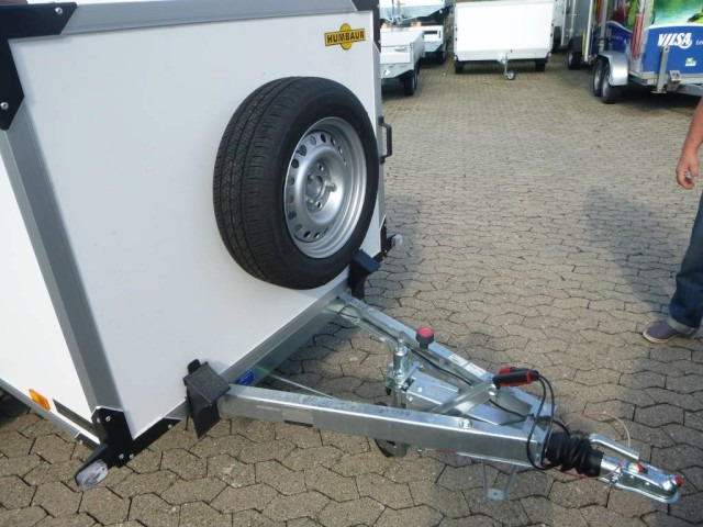 Humbaur Koffer HK 132513-10P, 100 km/h 1,3 t. 2510 x 1310 x 1000 mm - Rimorchio furgonato: foto 2 Humbaur Koffer HK 132513-10P, 100 km/h 1,3 t. 2510 x 1310 x 1000 mm - Rimorchio furgonato: foto 2