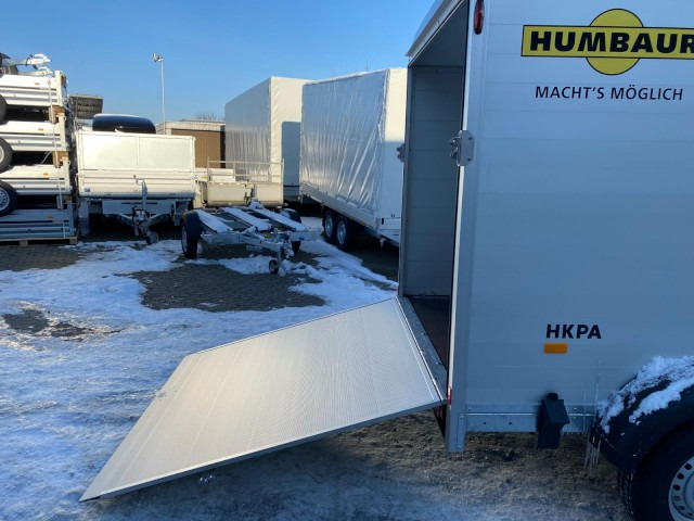 Rimorchio furgonato nuovo Humbaur Poly-Alu Koffer HKPA 263217, 2,6 to. 100 km/h, 3280 x 1770 x 1800 mm: foto 10
