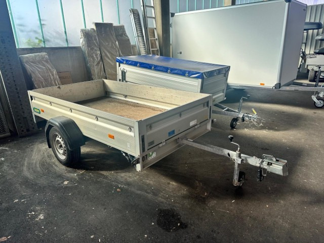 Unsinn Tieflader Alu, 2500 x 1400 x 350 mm, 0,75 to. - Rimorchio per auto: foto 1 Unsinn Tieflader Alu, 2500 x 1400 x 350 mm, 0,75 to. - Rimorchio per auto: foto 1