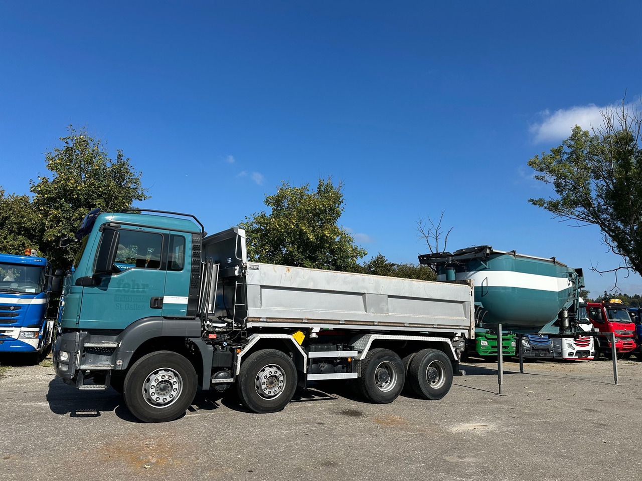 MAN TGS 35.480 8x4 Wechselsistem - Autocarro ribaltabile: foto 2 MAN TGS 35.480 8x4 Wechselsistem - Autocarro ribaltabile: foto 2