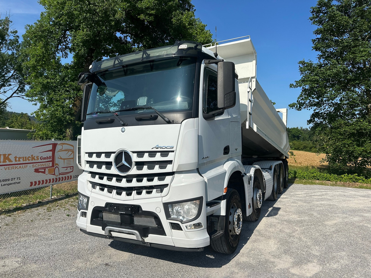 MERCEDES-BENZ Arocs 4451 10x4 Kipper - Autocarro ribaltabile: foto 1 MERCEDES-BENZ Arocs 4451 10x4 Kipper - Autocarro ribaltabile: foto 1