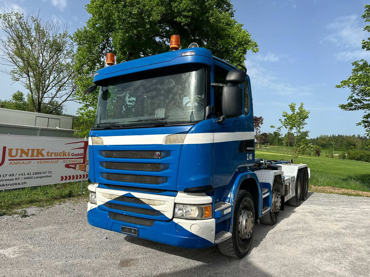 SCANIA G450 8x4 Abrollkipper - Autocarro scarrabile: foto 1 SCANIA G450 8x4 Abrollkipper - Autocarro scarrabile: foto 1