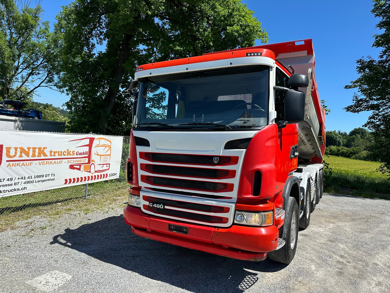 SCANIA G480 10x4 Kipper - Autocarro ribaltabile: foto 1 SCANIA G480 10x4 Kipper - Autocarro ribaltabile: foto 1