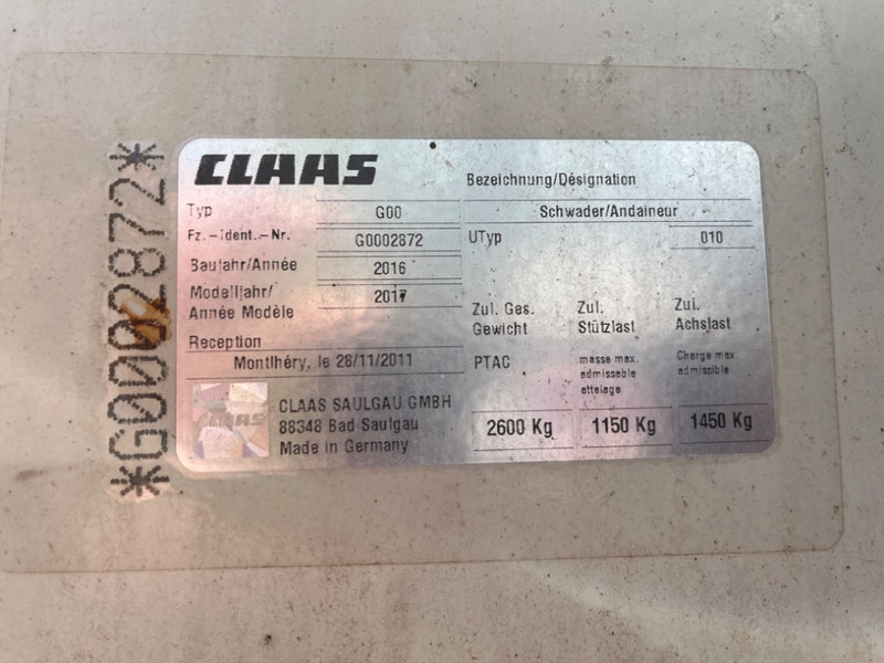Voltafieno Claas Liner 1650 Twin: foto 7