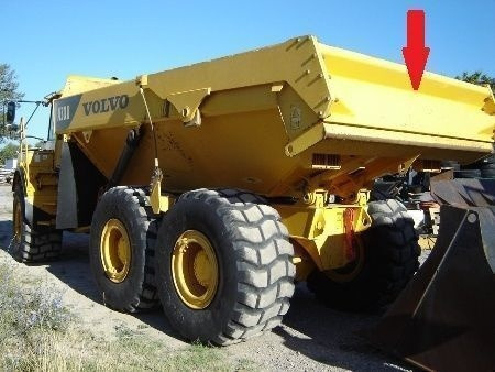 Volvo tailgate Volvo A25, A30, A35 articulated dump - Carrozzeria ed esterni per Dumper articolato: foto 3 Volvo tailgate Volvo A25, A30, A35 articulated dump - Carrozzeria ed esterni per Dumper articolato: foto 3