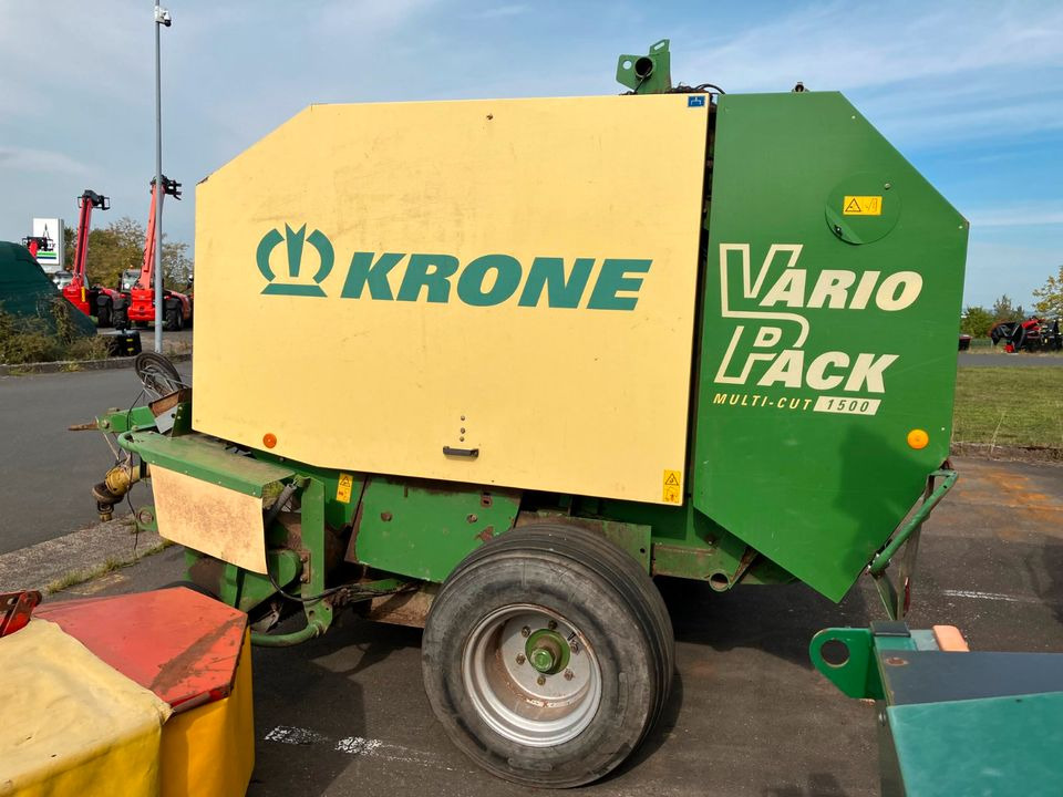 Krone Rundballenpresse VP 1500 MC Schneidwerk Netzbindung - Rotopressa: foto 2 Krone Rundballenpresse VP 1500 MC Schneidwerk Netzbindung - Rotopressa: foto 2