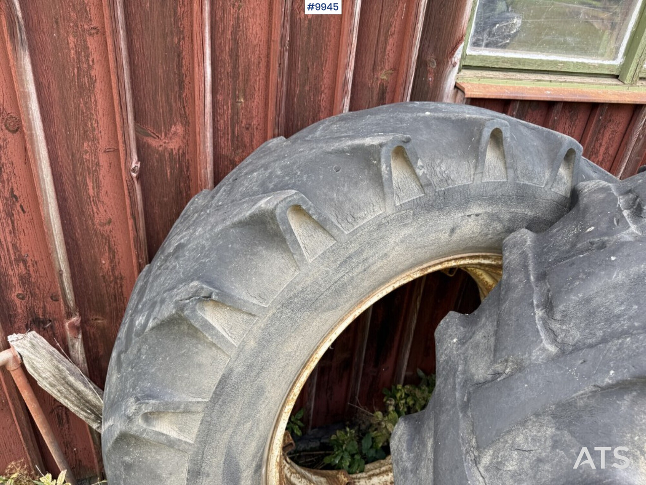 2 tractor tires with rims and rings - Ruota completa per Trattore: foto 4 2 tractor tires with rims and rings - Ruota completa per Trattore: foto 4