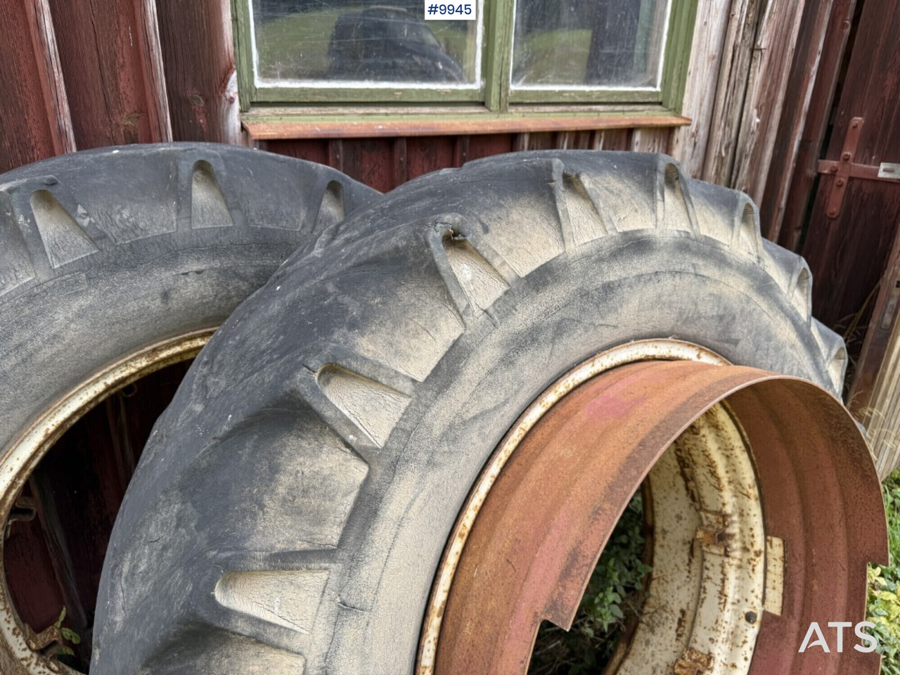 2 tractor tires with rims and rings - Ruota completa per Trattore: foto 3 2 tractor tires with rims and rings - Ruota completa per Trattore: foto 3