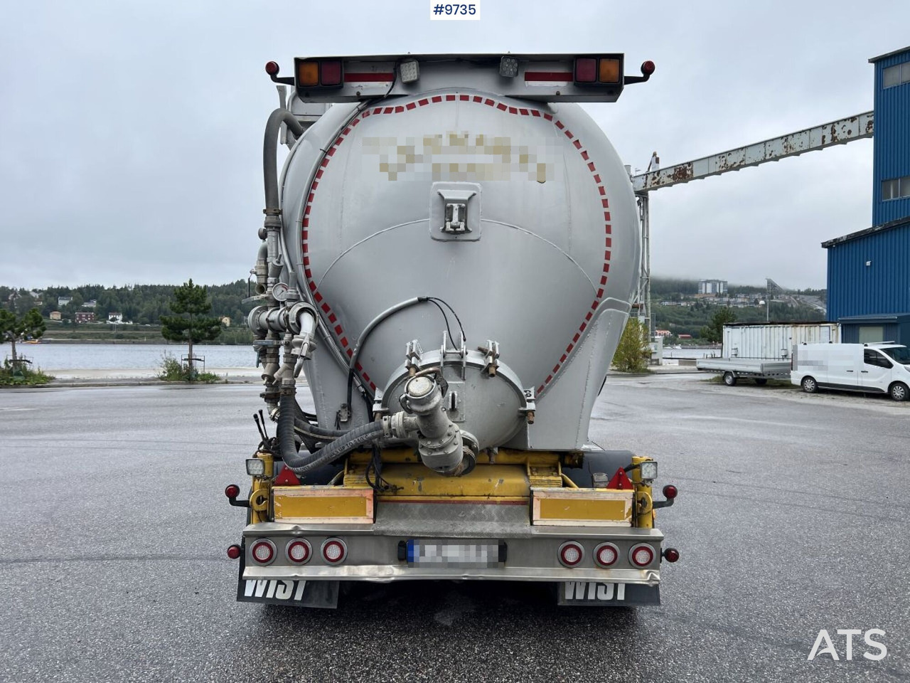 Camion cisterna Bulk transport vehicle, Scania R730 with SITE AL-41-TPIK-4AK trailer: foto 10
