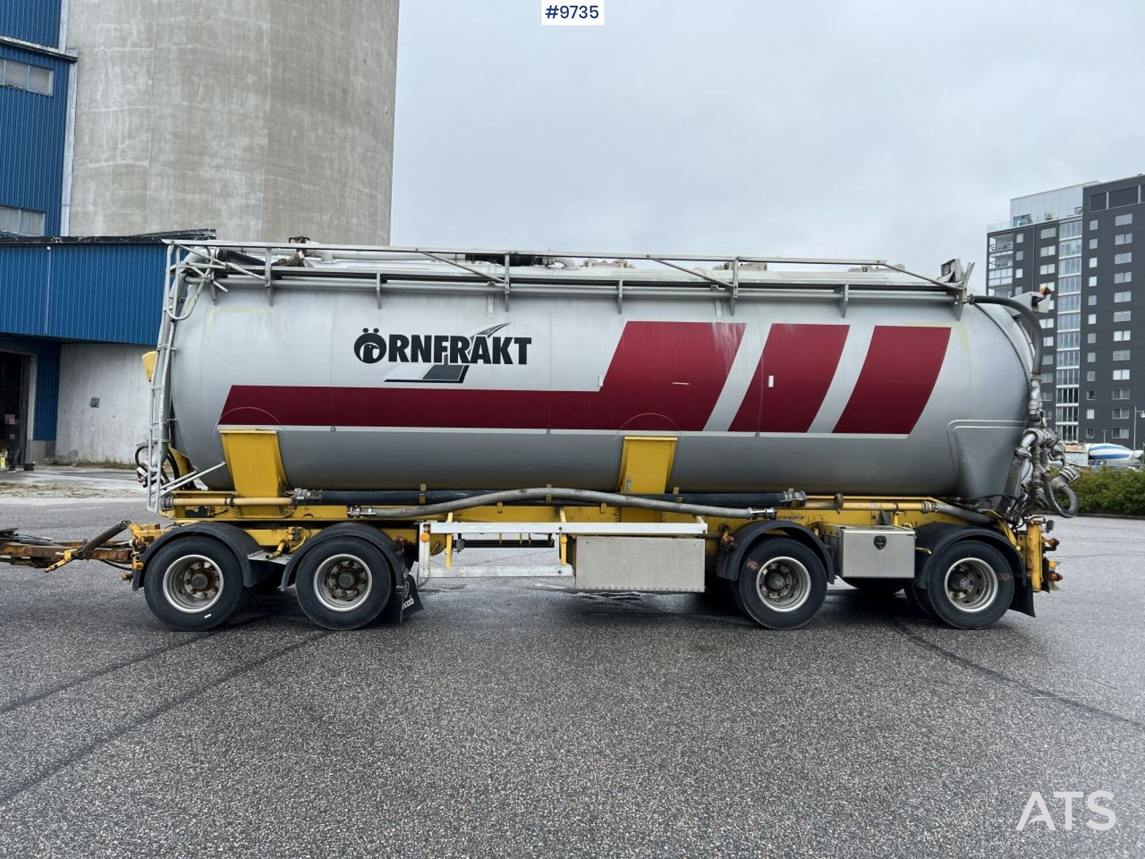 Camion cisterna Bulk transport vehicle, Scania R730 with SITE AL-41-TPIK-4AK trailer: foto 15