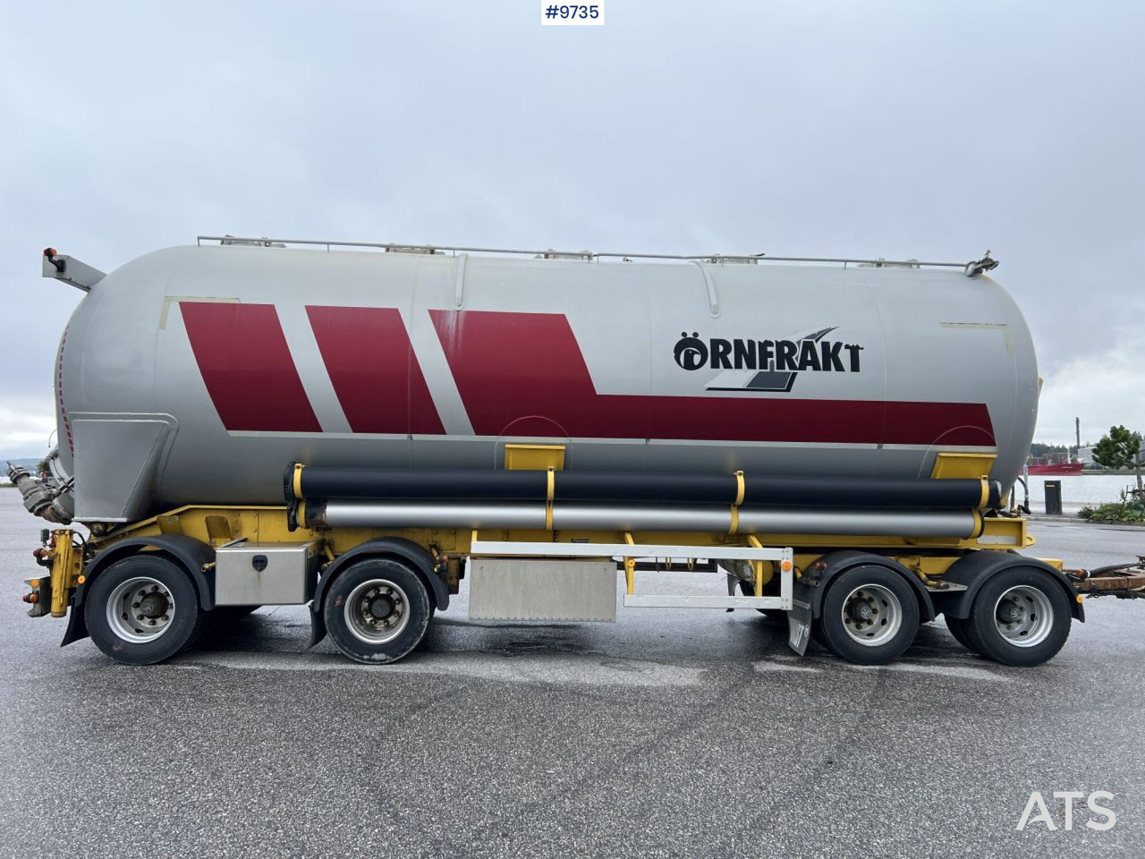 Camion cisterna Bulk transport vehicle, Scania R730 with SITE AL-41-TPIK-4AK trailer: foto 18