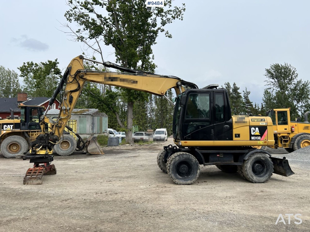 CAT M313D with tipping wagon and attachments (VIDEO) - Escavatore gommato: foto 2 CAT M313D with tipping wagon and attachments (VIDEO) - Escavatore gommato: foto 2