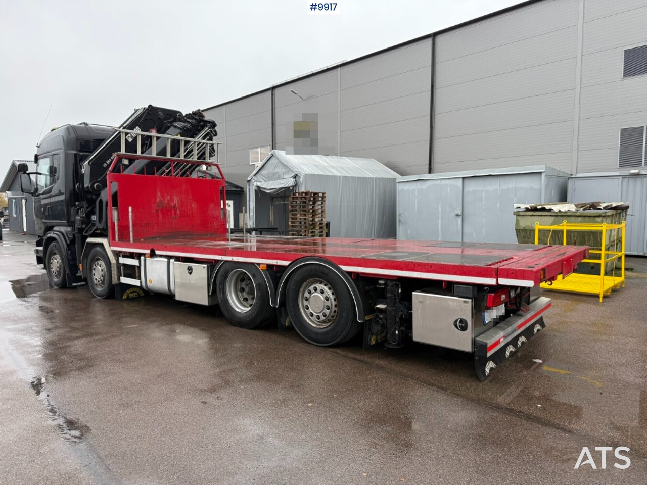 Crane truck/Flatbed truck Scania R520 8X2*6 HIAB XS 855E-8 HIPRO - Autocarro con pianale/ Cassone fisso, Camion con gru: foto 3 Crane truck/Flatbed truck Scania R520 8X2*6 HIAB XS 855E-8 HIPRO - Autocarro con pianale/ Cassone fisso, Camion con gru: foto 3
