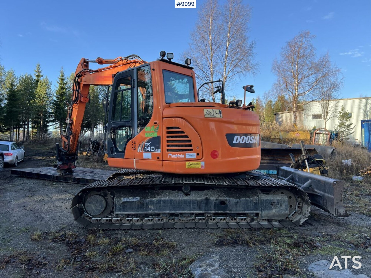 Doosan DX140LCR-3 Excavator with rotator - Escavatore cingolato: foto 3 Doosan DX140LCR-3 Excavator with rotator - Escavatore cingolato: foto 3