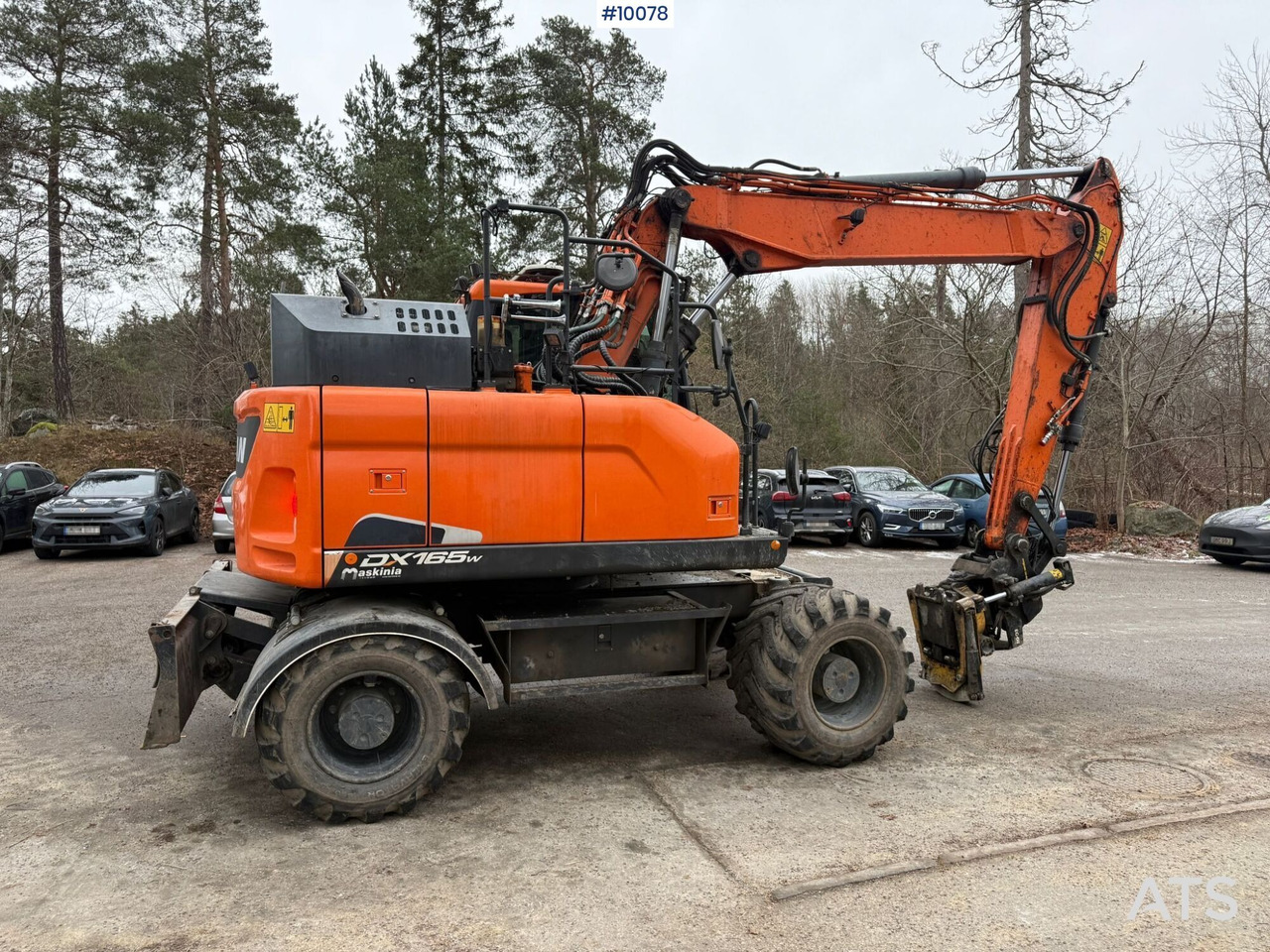 Doosan DX165W-5 Wheeled excavator (VIDEO) - Escavatore gommato: foto 4 Doosan DX165W-5 Wheeled excavator (VIDEO) - Escavatore gommato: foto 4