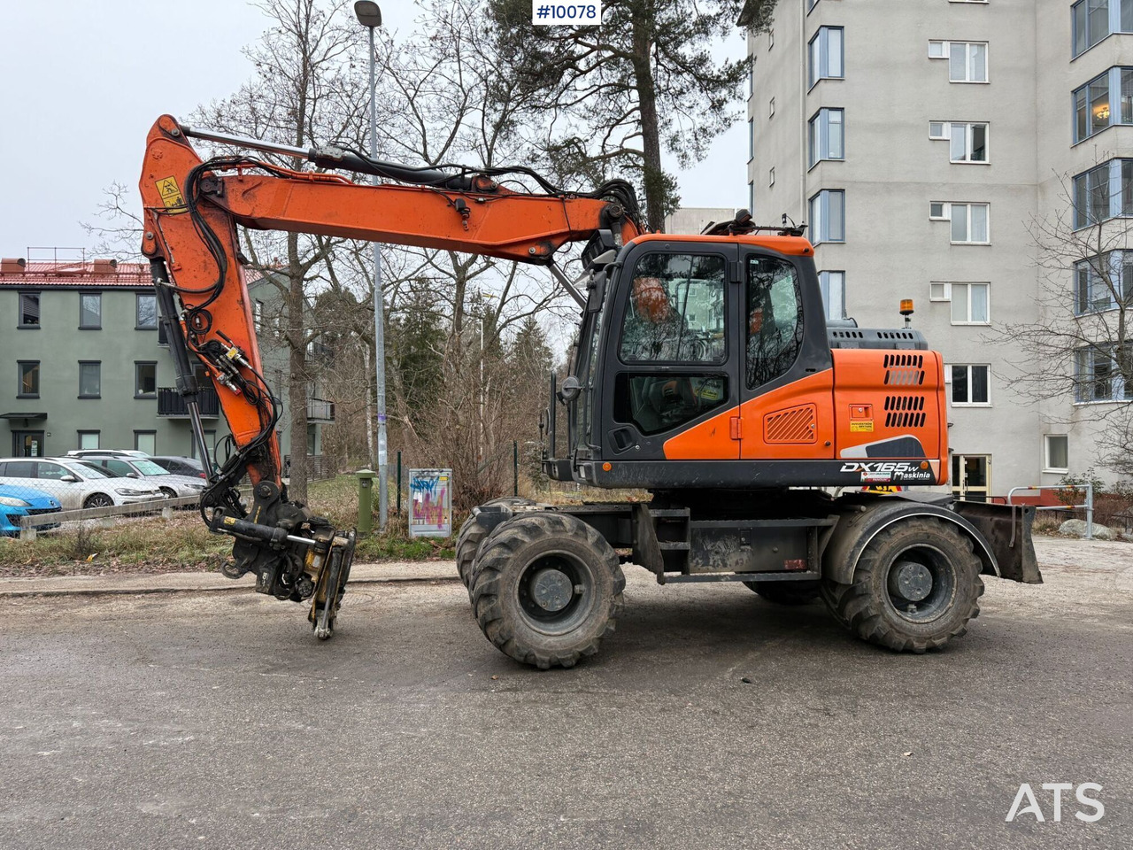 Doosan DX165W-5 Wheeled excavator (VIDEO) - Escavatore gommato: foto 2 Doosan DX165W-5 Wheeled excavator (VIDEO) - Escavatore gommato: foto 2