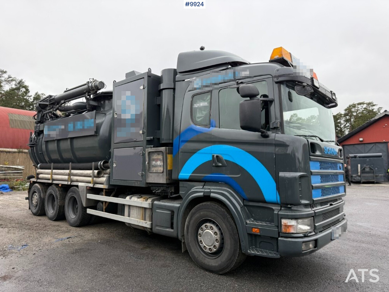 Dry vacuum loader Scania R114 8x4 - Autospurgo: foto 1 Dry vacuum loader Scania R114 8x4 - Autospurgo: foto 1