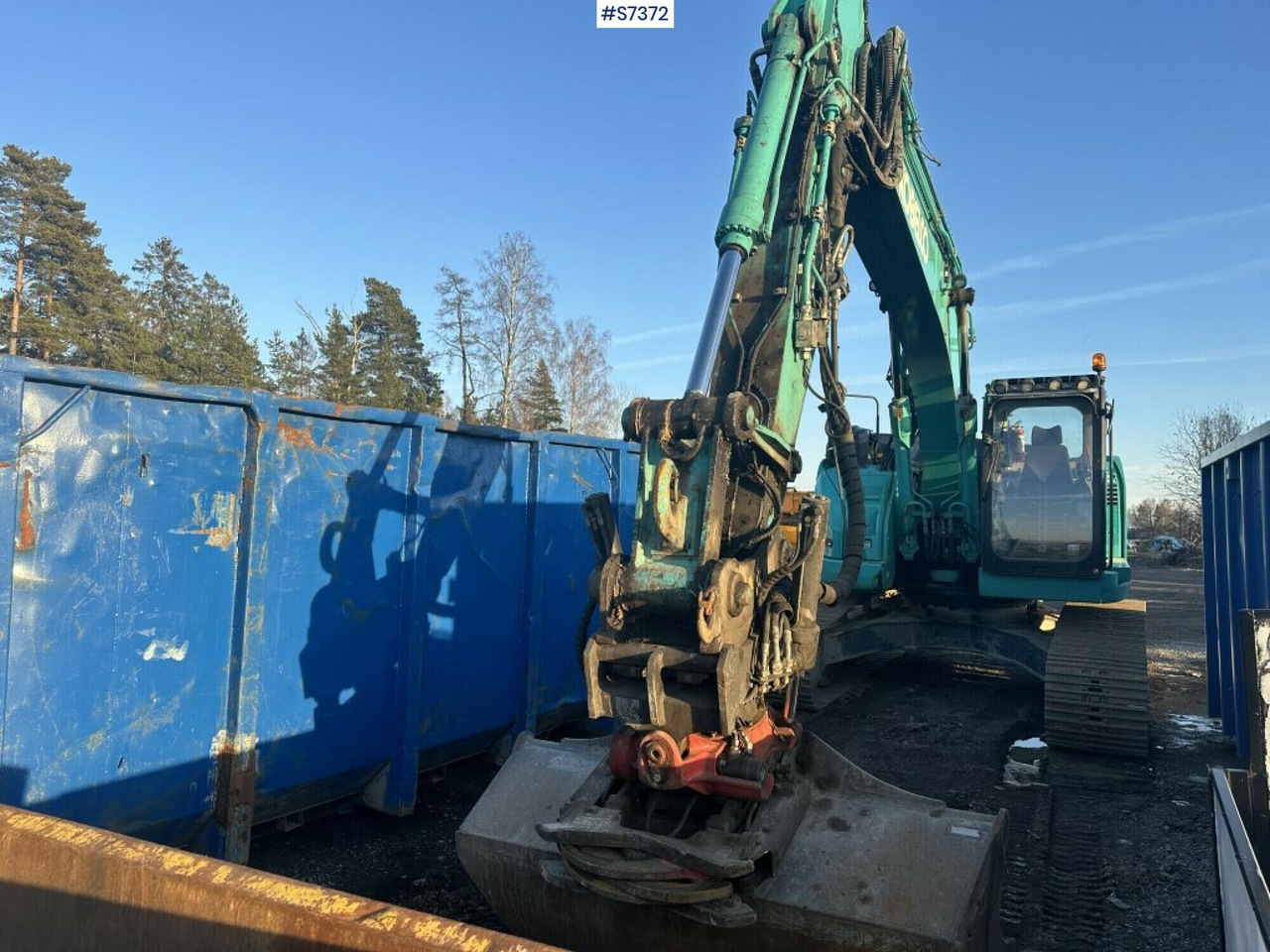 Escavatore EXCAVATOR WITH ROTOR, KOBELCO SK270SRLC-5 , DIGGING SYSTEM AND BUCKETS: foto 6