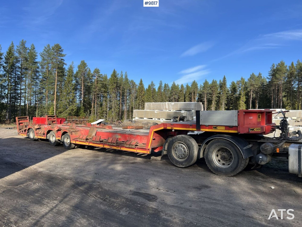 Forestry machine trailer NC FORESTRY TRAILER - Semirimorchio bisarca: foto 2 Forestry machine trailer NC FORESTRY TRAILER - Semirimorchio bisarca: foto 2