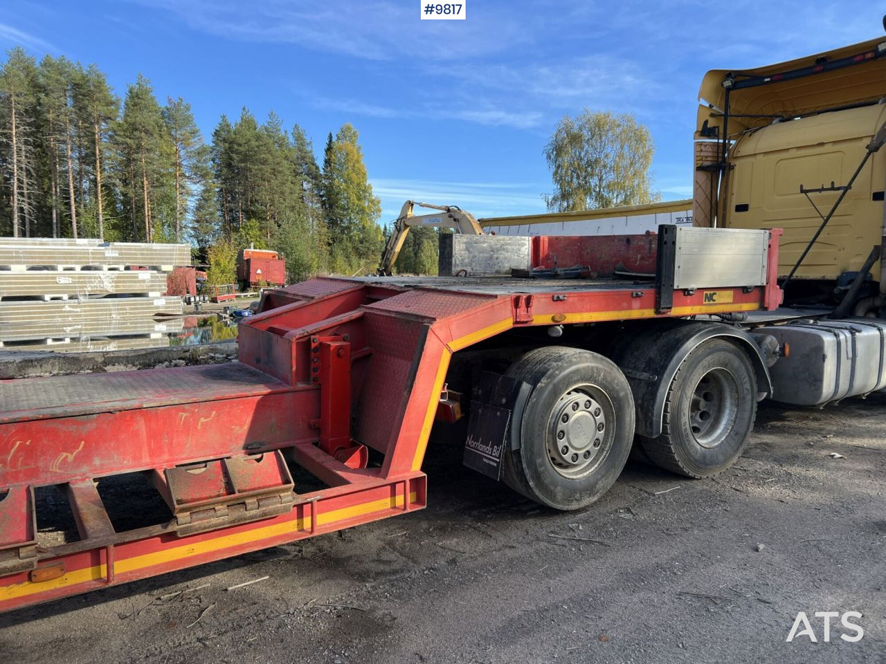 Forestry machine trailer NC FORESTRY TRAILER - Semirimorchio bisarca: foto 3 Forestry machine trailer NC FORESTRY TRAILER - Semirimorchio bisarca: foto 3