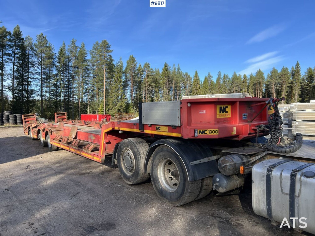 Forestry machine trailer NC FORESTRY TRAILER - Semirimorchio bisarca: foto 1 Forestry machine trailer NC FORESTRY TRAILER - Semirimorchio bisarca: foto 1
