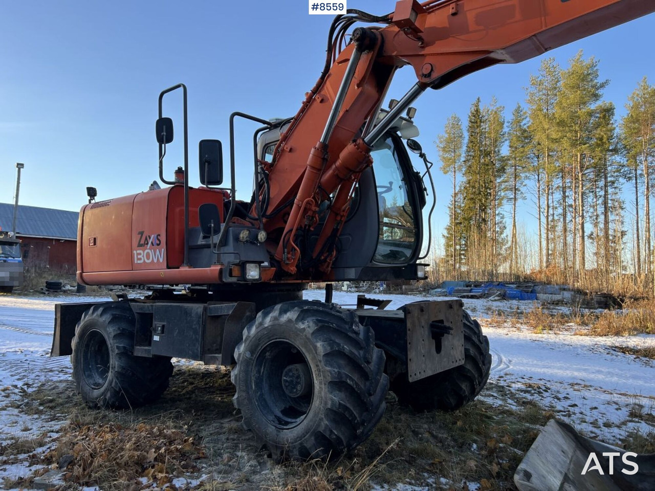 Hitachi ZX130W Wheeled excavator - Escavatore gommato: foto 4 Hitachi ZX130W Wheeled excavator - Escavatore gommato: foto 4