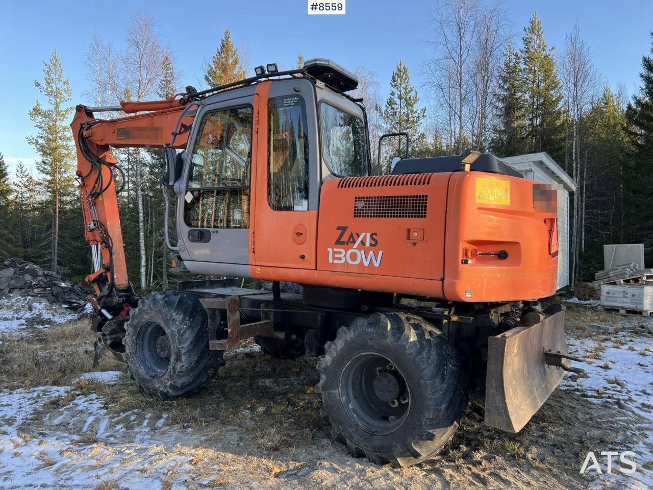Hitachi ZX130W Wheeled excavator - Escavatore gommato: foto 2 Hitachi ZX130W Wheeled excavator - Escavatore gommato: foto 2