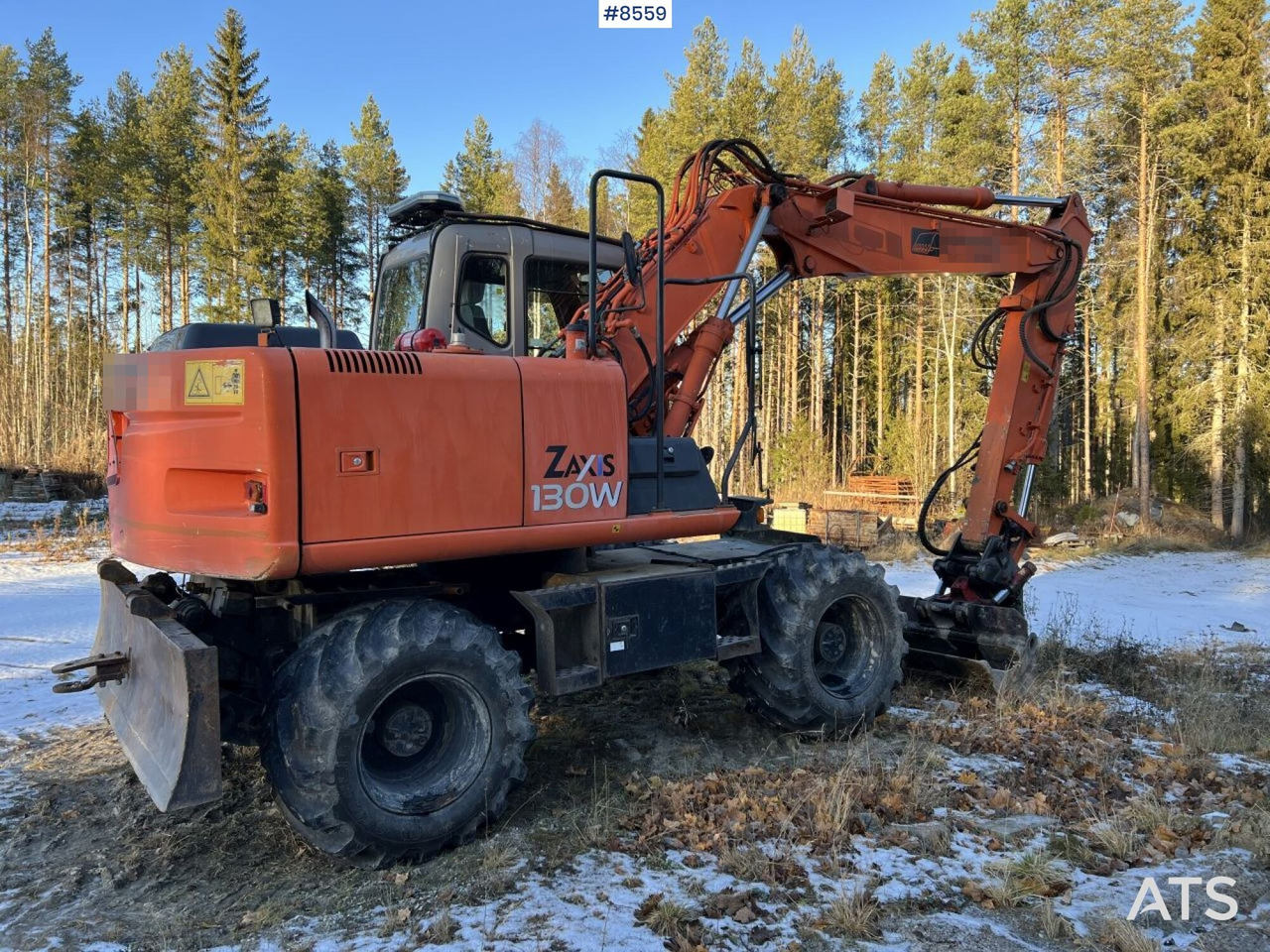 Hitachi ZX130W Wheeled excavator - Escavatore gommato: foto 3 Hitachi ZX130W Wheeled excavator - Escavatore gommato: foto 3