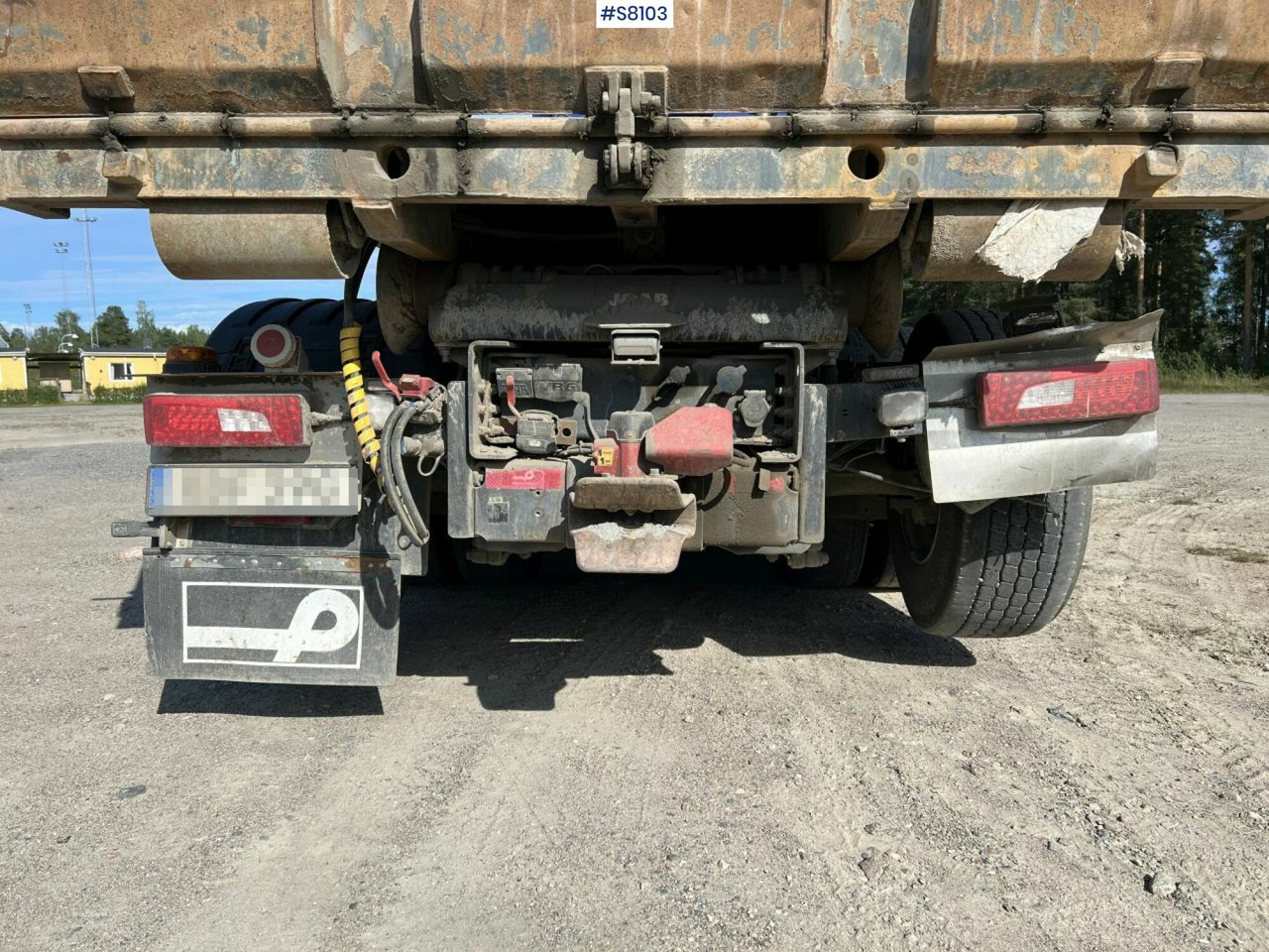 Autocarro scarrabile Hook truck, Scania R580, Joab L27 Hook: foto 13
