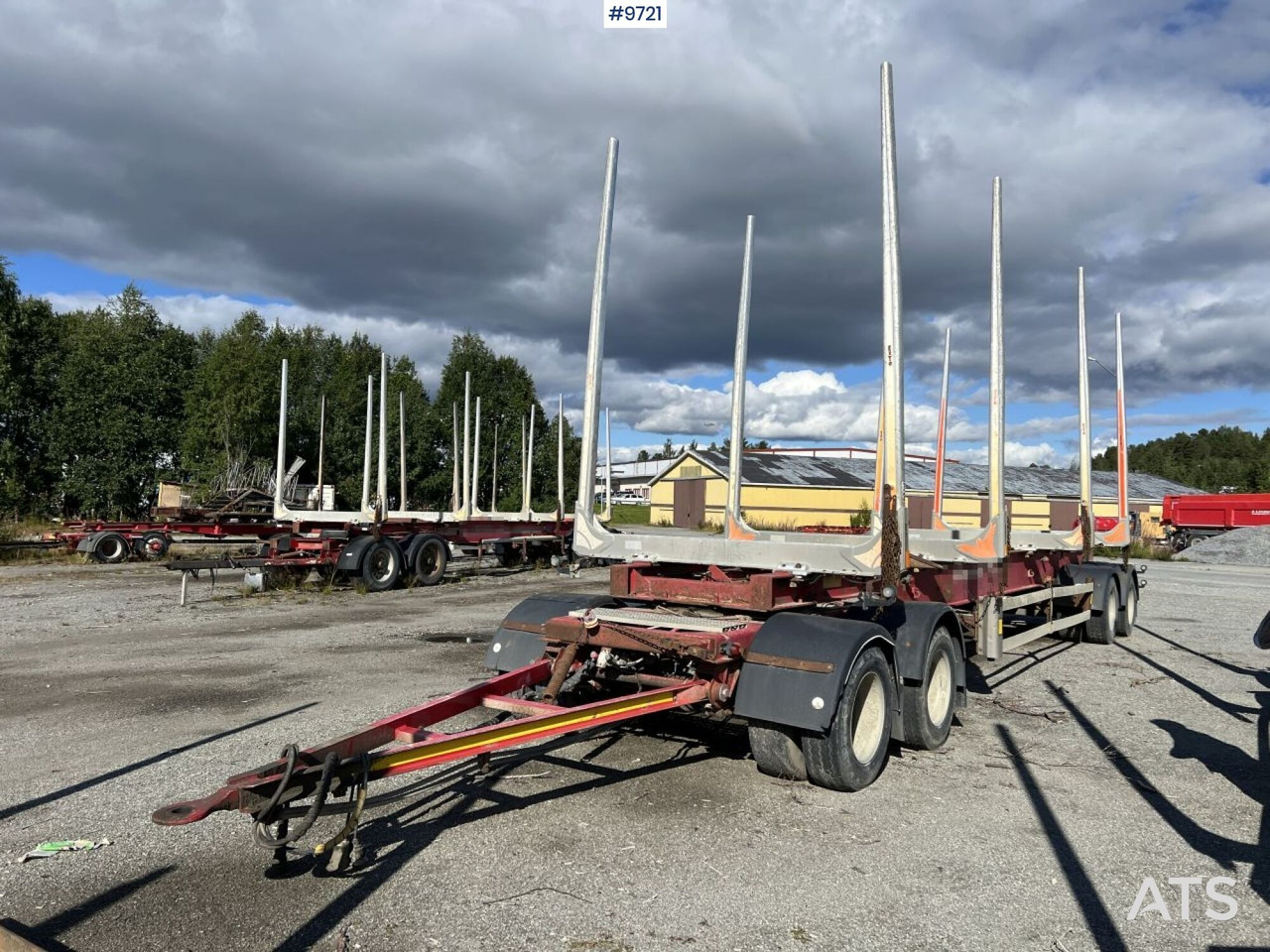 Kilafors SBB4A-36-105 Timber wagon - Rimorchio trasporto legname: foto 1 Kilafors SBB4A-36-105 Timber wagon - Rimorchio trasporto legname: foto 1