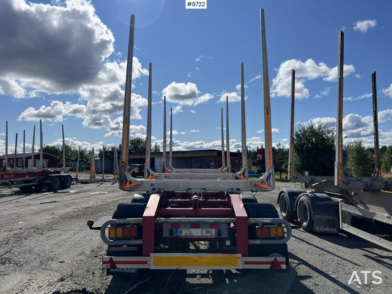 LEFAB V4 100 Timber trailer - Rimorchio trasporto legname: foto 4 LEFAB V4 100 Timber trailer - Rimorchio trasporto legname: foto 4