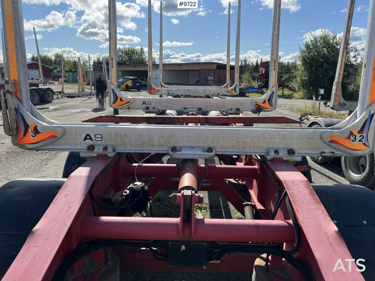 LEFAB V4 100 Timber trailer - Rimorchio trasporto legname: foto 5 LEFAB V4 100 Timber trailer - Rimorchio trasporto legname: foto 5