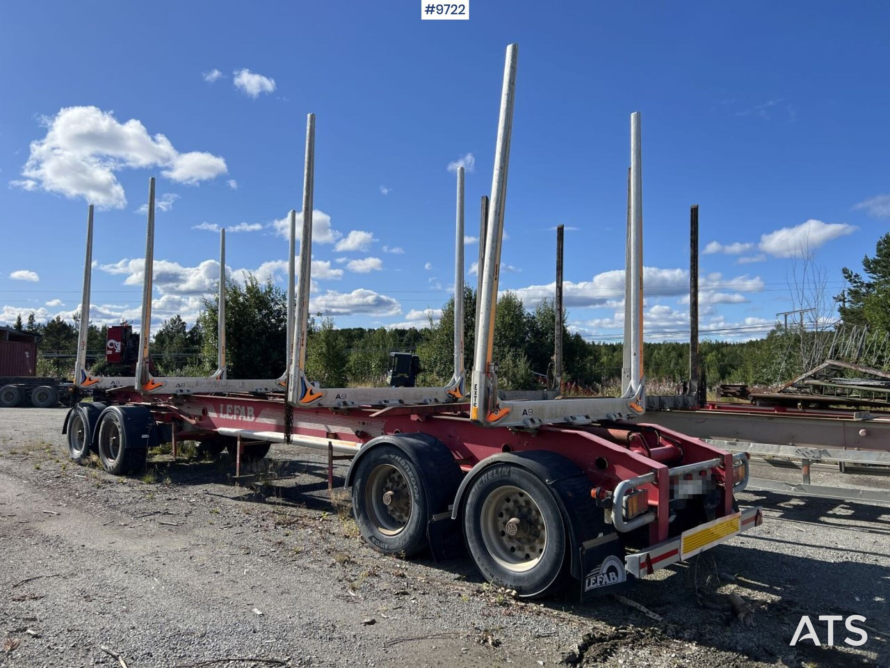 LEFAB V4 100 Timber trailer - Rimorchio trasporto legname: foto 3 LEFAB V4 100 Timber trailer - Rimorchio trasporto legname: foto 3