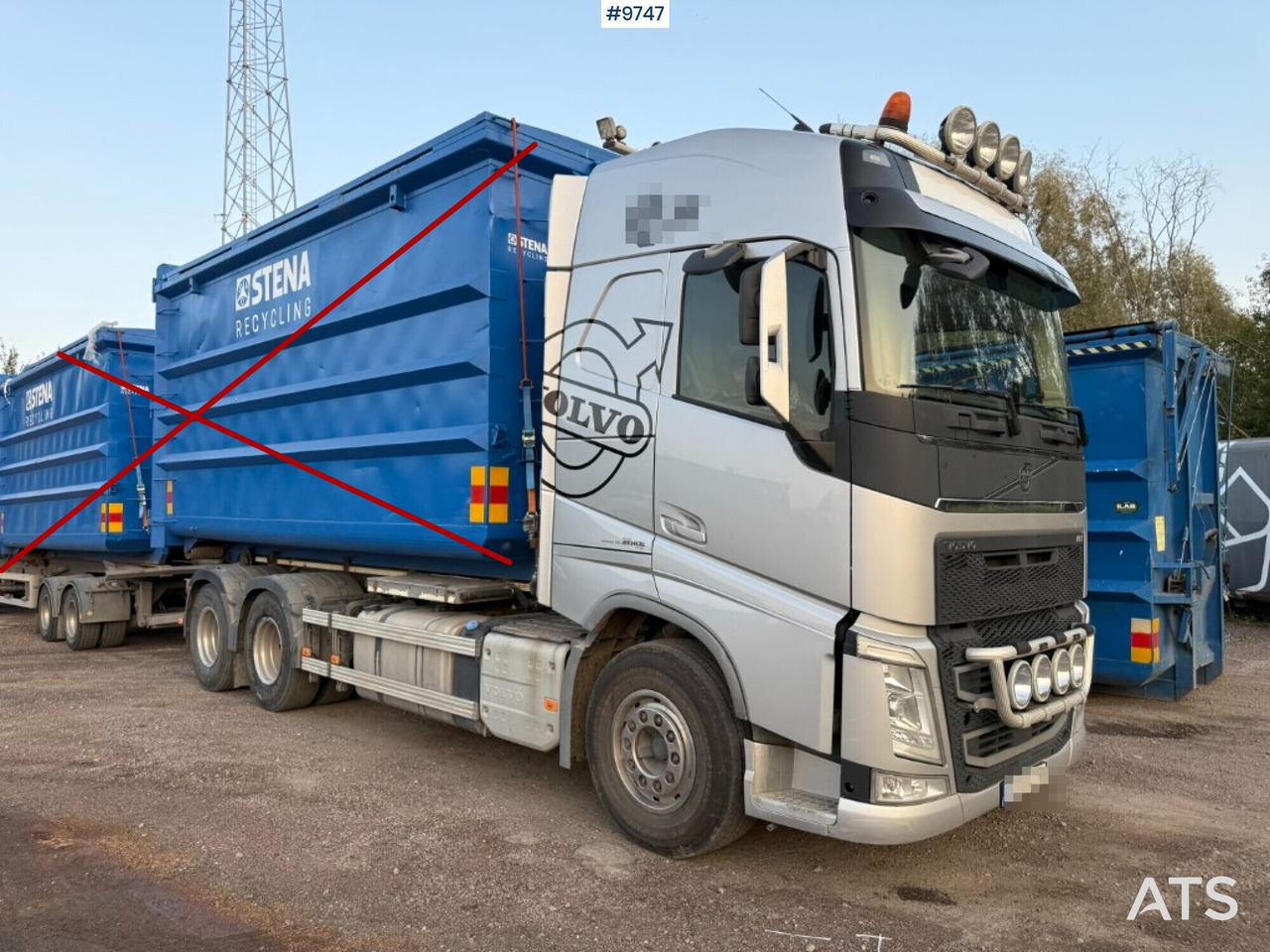 Lastväxlare Volvo FH 540 6x2 - Autocarro scarrabile: foto 1 Lastväxlare Volvo FH 540 6x2 - Autocarro scarrabile: foto 1