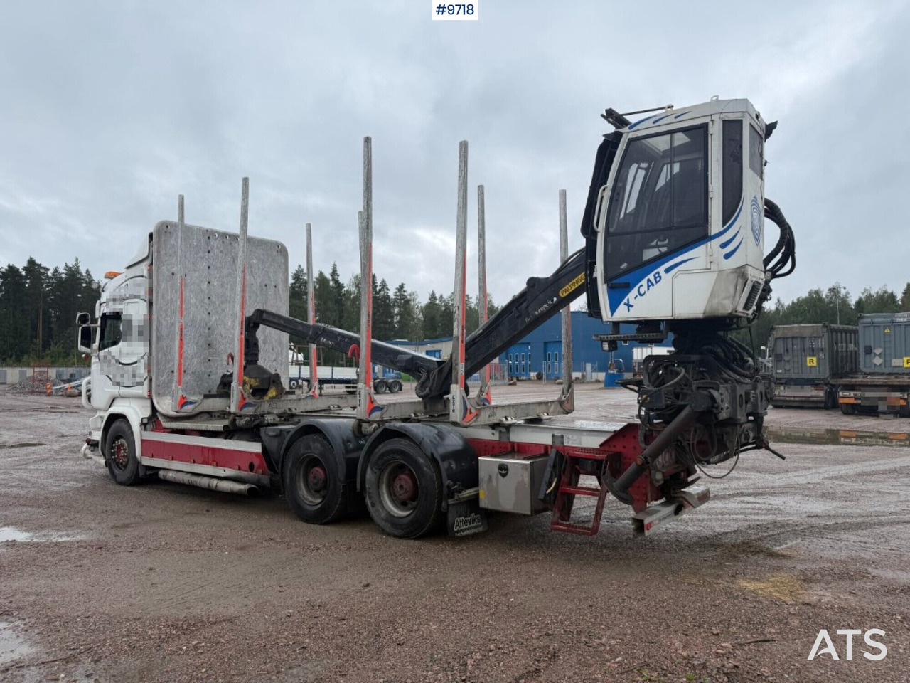 Log truck Scania R520 with crane - Camion trasporto legname, Camion con gru: foto 3 Log truck Scania R520 with crane - Camion trasporto legname, Camion con gru: foto 3