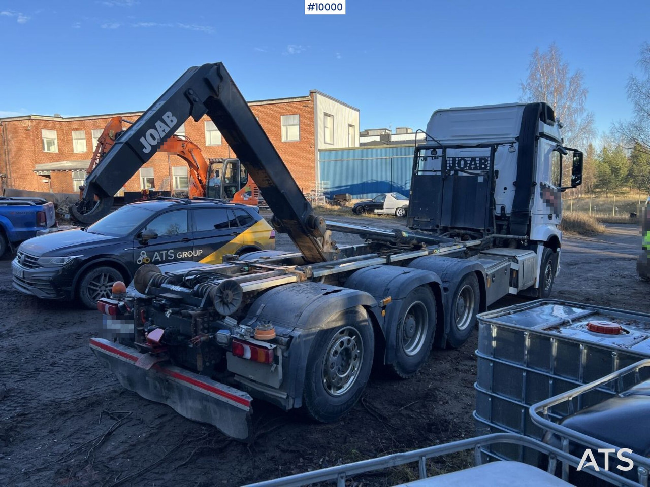 MERCEDES-BENZ AROCS 3251 Hook Truck with tridem body - Autocarro scarrabile: foto 3 MERCEDES-BENZ AROCS 3251 Hook Truck with tridem body - Autocarro scarrabile: foto 3