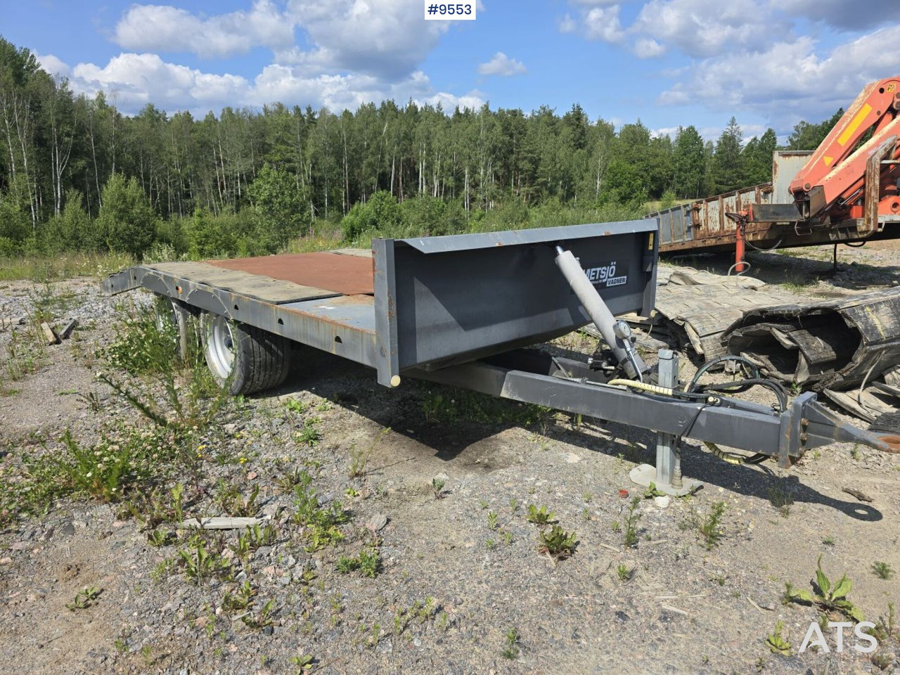 Machine trailer Metsjö - Rimorchio trasporto automezzi: foto 1 Machine trailer Metsjö - Rimorchio trasporto automezzi: foto 1