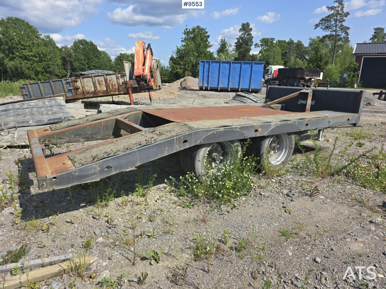 Machine trailer Metsjö - Rimorchio trasporto automezzi: foto 4 Machine trailer Metsjö - Rimorchio trasporto automezzi: foto 4