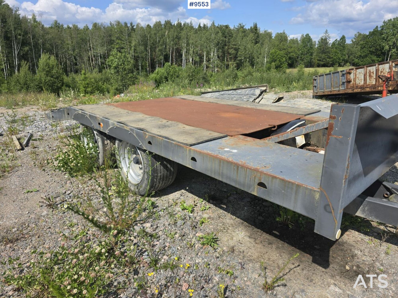 Machine trailer Metsjö - Rimorchio trasporto automezzi: foto 3 Machine trailer Metsjö - Rimorchio trasporto automezzi: foto 3