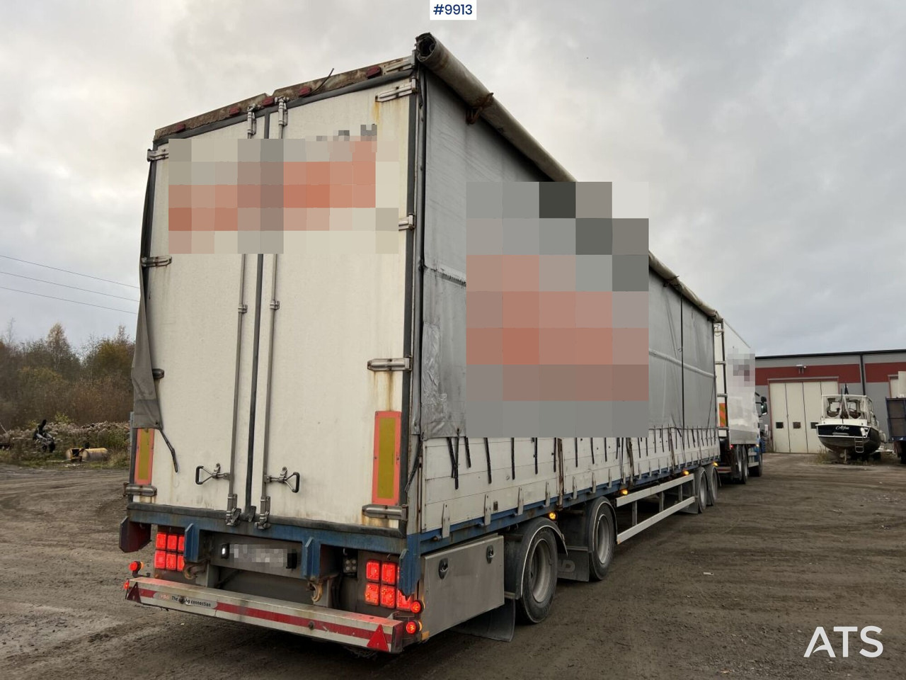 PARATOR SCV 18-20 Truck trailer with folding sides - Rimorchio pianale/ Cassonato: foto 4 PARATOR SCV 18-20 Truck trailer with folding sides - Rimorchio pianale/ Cassonato: foto 4