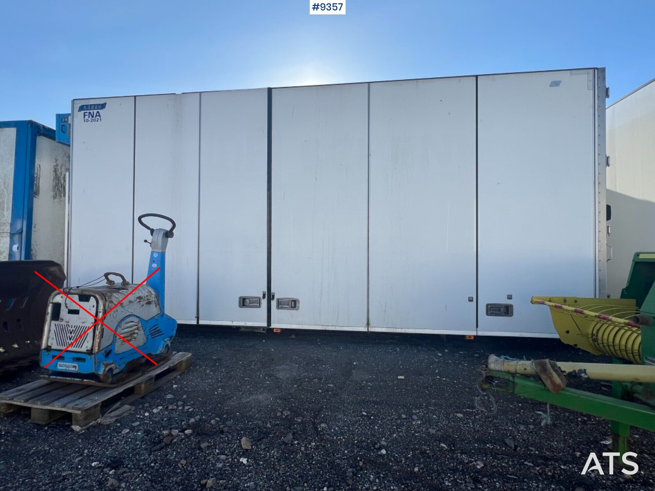 Refrigerated trailer cabinet Närko - Cassa frigo: foto 2 Refrigerated trailer cabinet Närko - Cassa frigo: foto 2
