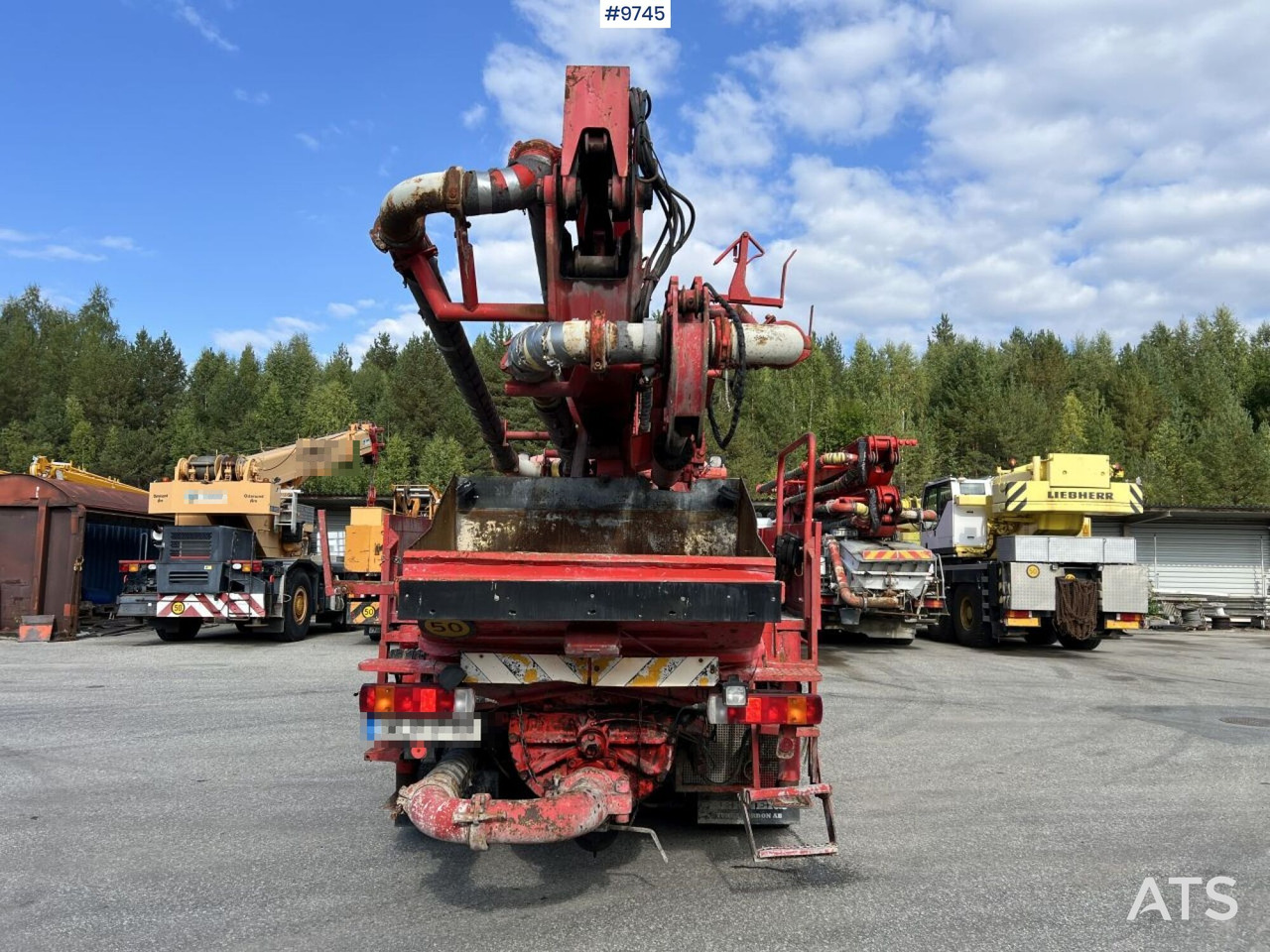 Leasing di  Scania P230 with Concrete pump Scania P230 with Concrete pump: foto 12