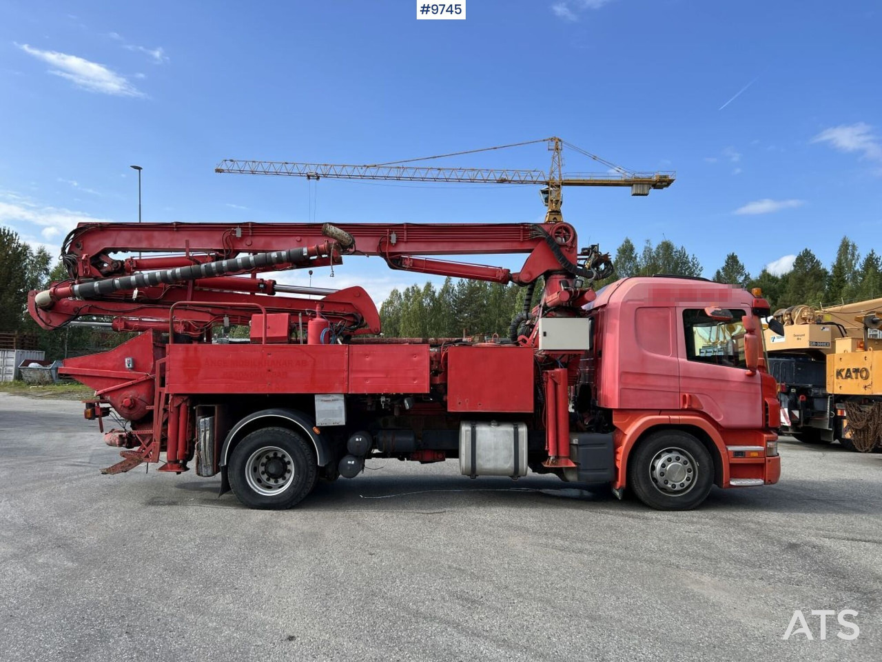 Leasing di  Scania P230 with Concrete pump Scania P230 with Concrete pump: foto 13