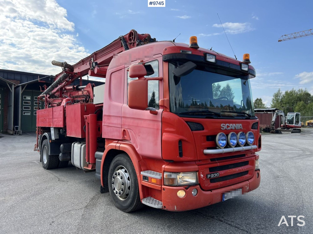 Leasing di  Scania P230 with Concrete pump Scania P230 with Concrete pump: foto 7