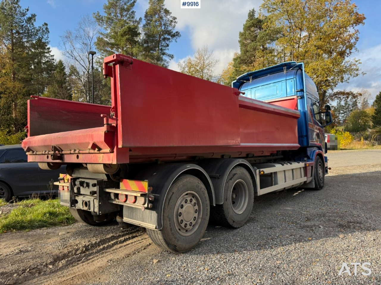 Scania R164 580 6X2 truck with flatbed - Autocarro con pianale/ Cassone fisso: foto 5 Scania R164 580 6X2 truck with flatbed - Autocarro con pianale/ Cassone fisso: foto 5