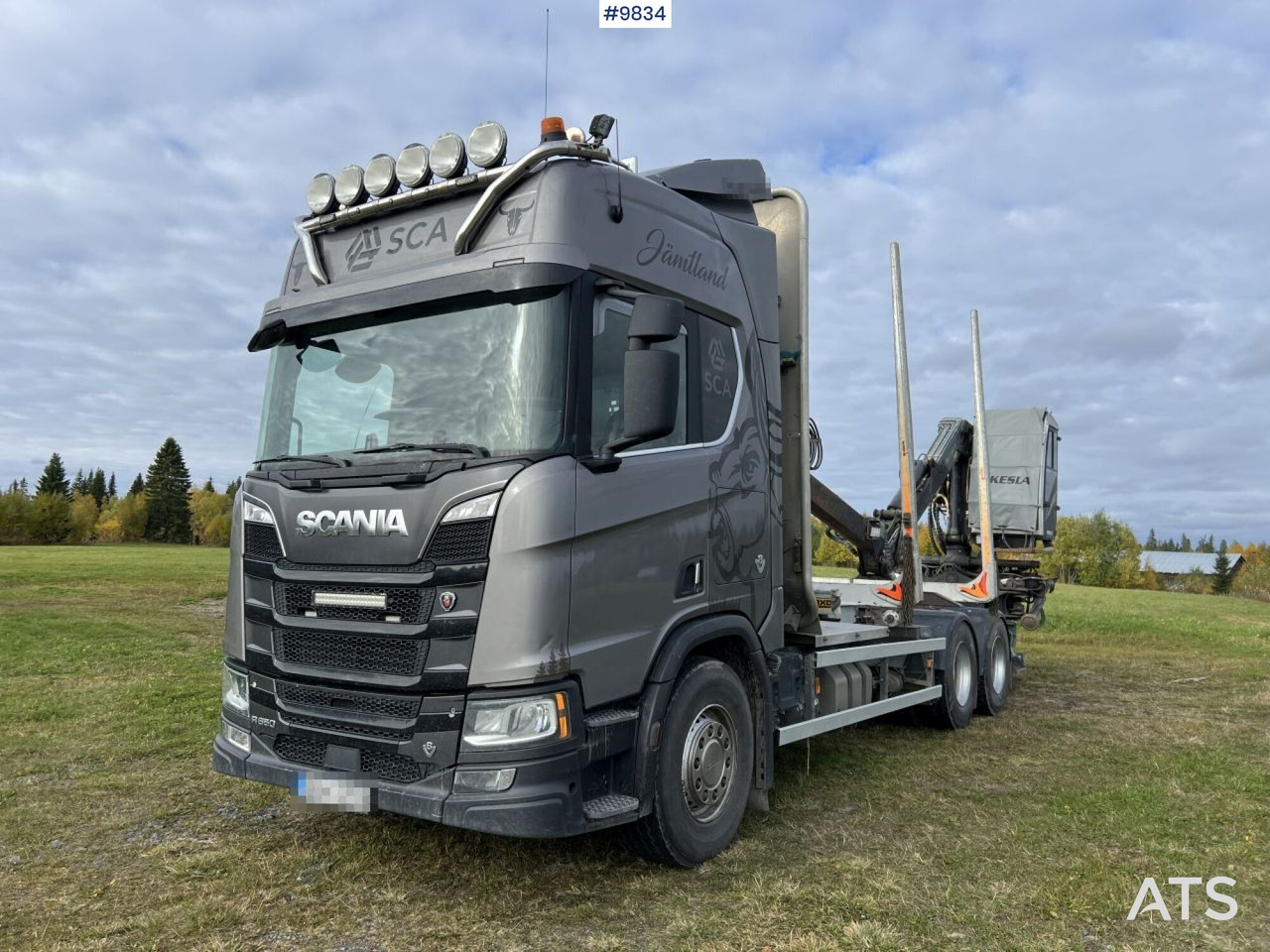Scania R650 Timber truck with Kesla crane - Camion trasporto legname, Camion con gru: foto 2 Scania R650 Timber truck with Kesla crane - Camion trasporto legname, Camion con gru: foto 2